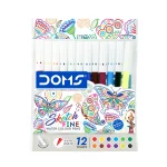 Doms 12 Shade Sketch pen