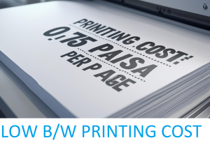LOW B/W PRINTING COST