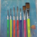 Camel 7 piece Mix brush packet