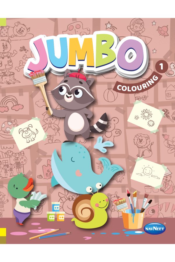 jumbo colouring book 1