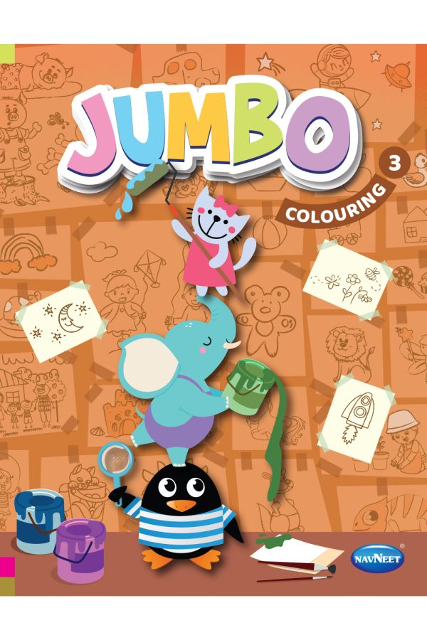 jumbo colouring book 3